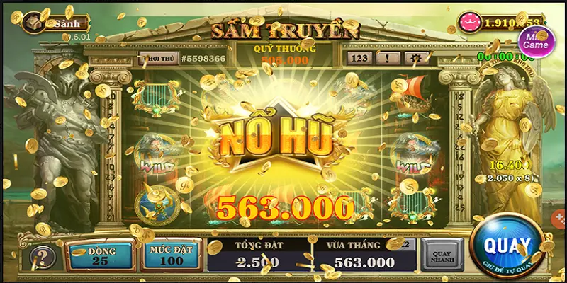 Cách chơi nổ hũ thần sấm QQ88
